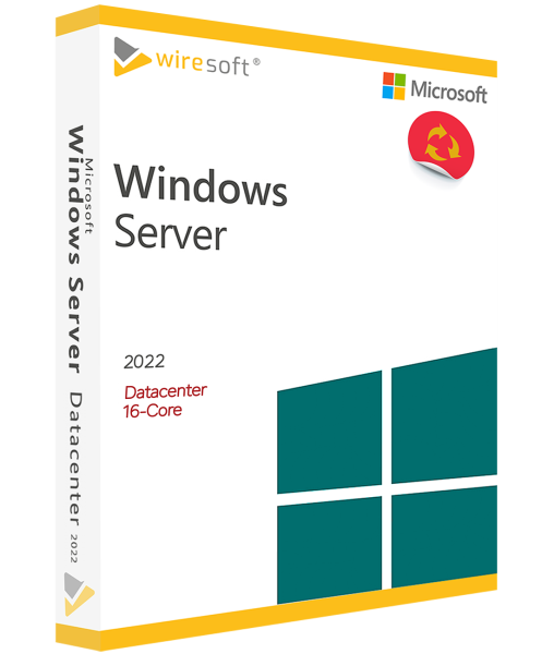 MICROSOFT WINDOWS SERVER 2022 DATACENTER 16-CORE